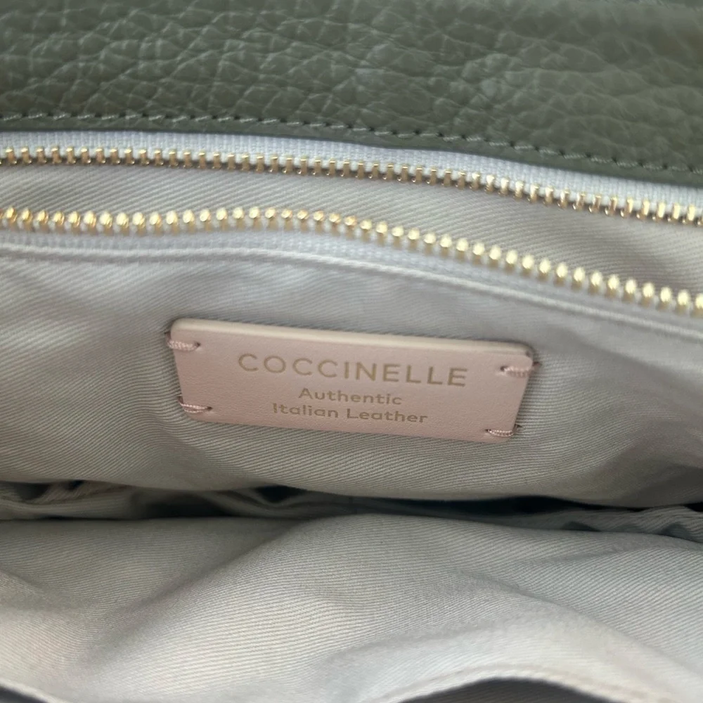 Coccinelle Suede + Leather 2 Way Bag - Picture 8 of 16